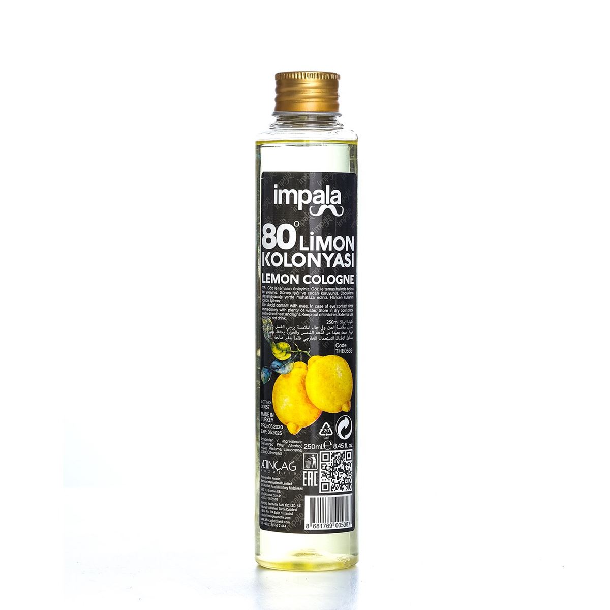İmpala Limon Kolonyası 250 ml